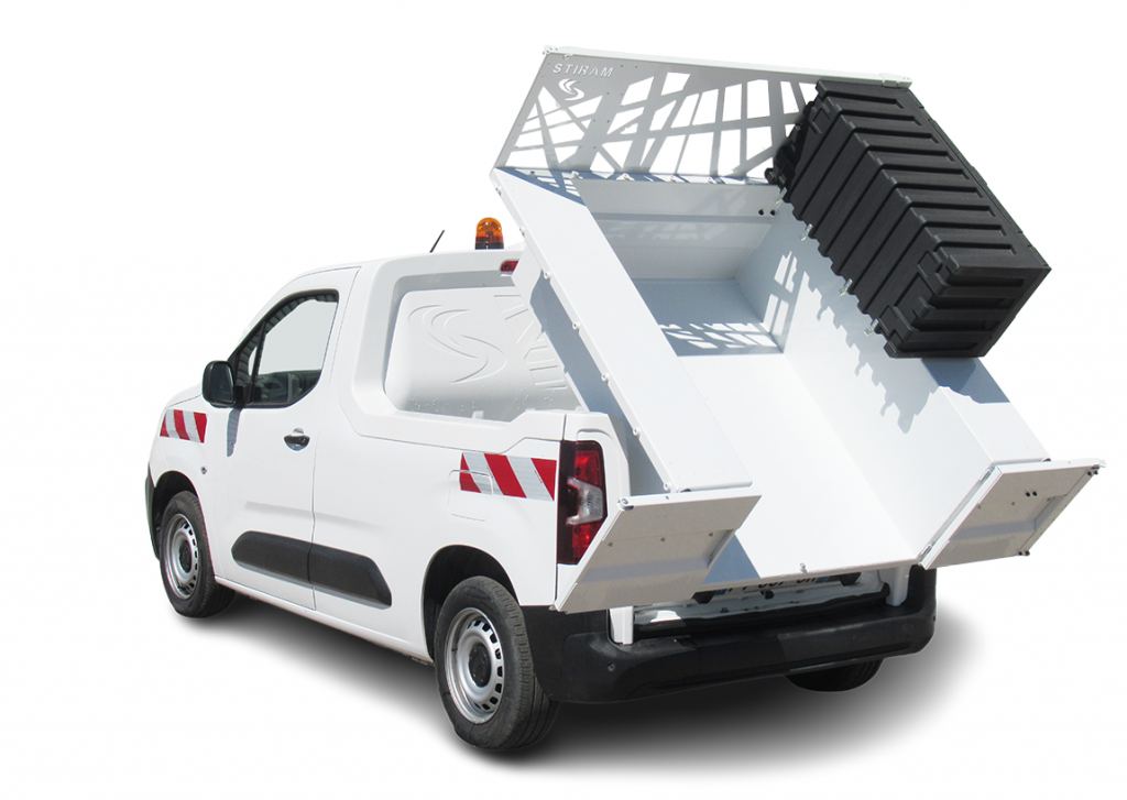 Pick-up STIRAM + Benne Travaux ou Easy(petits utilitaires) | STIRAM